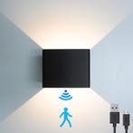 Oplaadbare Wandlamp Zwart Accu Led 7 Watt USB Magneet, Huis en Inrichting, Nieuw, Trendy, Metaal, Verzenden