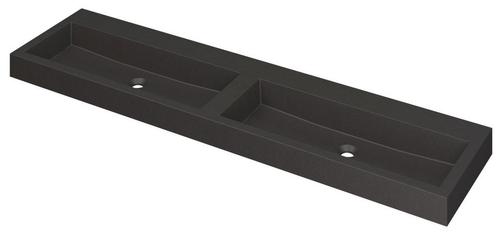 INK Wastafel Momento Quartz dubbel zonder kraangaten 180 cm, Doe-het-zelf en Verbouw, Sanitair, Overige typen, Nieuw, Ophalen of Verzenden