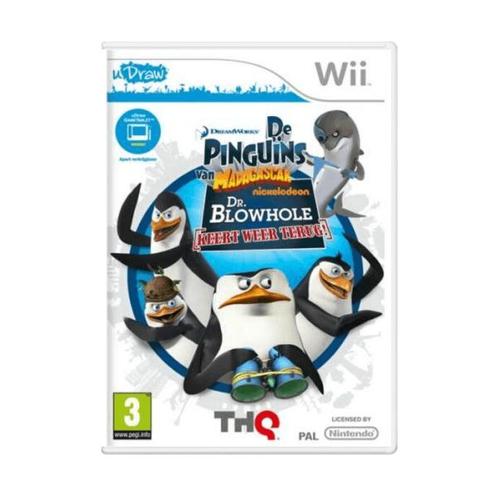 uDraw The Penguins Of Madagascar Dr. Blowhole Returns Again!, Spelcomputers en Games, Games | Nintendo Wii, Verzenden