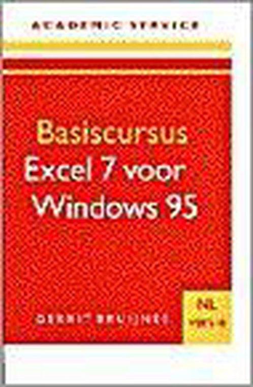 Basiscursus Excel 7 voor Windows 95 / NL versie /, Boeken, Informatica en Computer, Gelezen, Verzenden