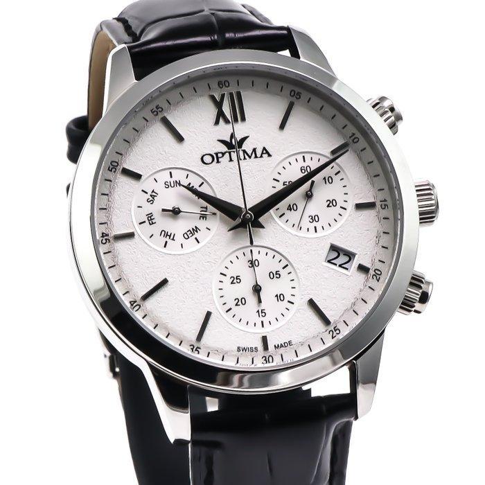 Optima - Swiss Chronograph - OSC450-SL-1 - Zonder, Sieraden, Tassen en Uiterlijk, Horloges | Heren