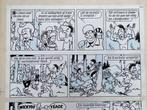 Willy Vandersteen - 1 Original page - Suske en Wiske - Twee, Nieuw