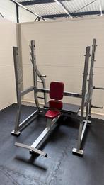 Hammer Strength Olympic Military Bench, Sport en Fitness, Fitnessmaterialen, Ophalen of Verzenden, Gebruikt, Benen, Overige typen