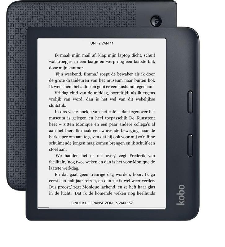Kobo Libra 2 - E-Reader - 7 inch - 32GB - Zwart (In doos), Computers en Software, E-readers, Zo goed als nieuw, Verzenden