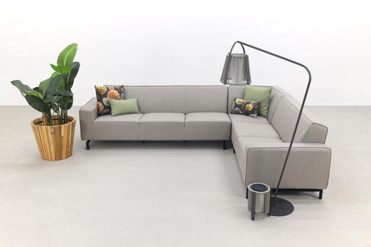 VDG Boavista Sunbrella loungeset - Nature Grey - 3-delig -, Tuin en Terras, Tuinsets en Loungesets, Nieuw, Overige materialen
