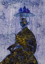 Elena Paraskeva - Fille Japonaise (2010) GERMAN ETCHING - XL, Antiek en Kunst