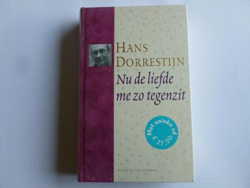 Hans Dorrestijn - Nu de liefde me zo tegenzit (Boek + CD) Ni, Cd's en Dvd's, Cd's | Nederlandstalig, Verzenden