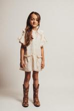 Nova, ruffle dress off white  Baje studio Maat 98, Ophalen of Verzenden, Nieuw, Meisje