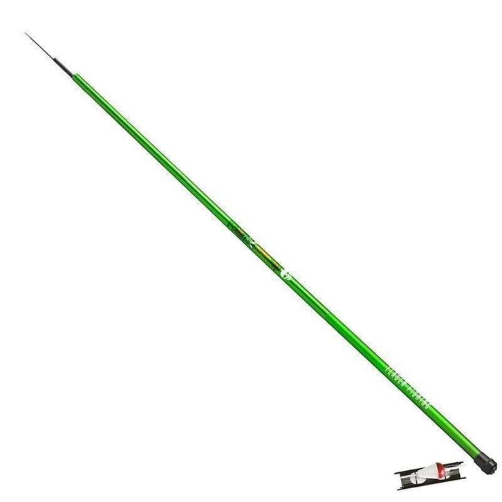 Fladen Clipper Limegreen Pole W Float Kit Vaste Hengel 4m, Watersport en Boten, Hengelsport | Algemeen, Vaste hengel, Nieuw, Verzenden