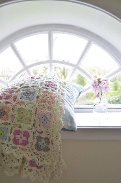 Pastel Bloemendeken Haakpatroon, Hobby en Vrije tijd, Breien en Haken, Breien of Haken, Nieuw, Wol of Garen, Ophalen of Verzenden