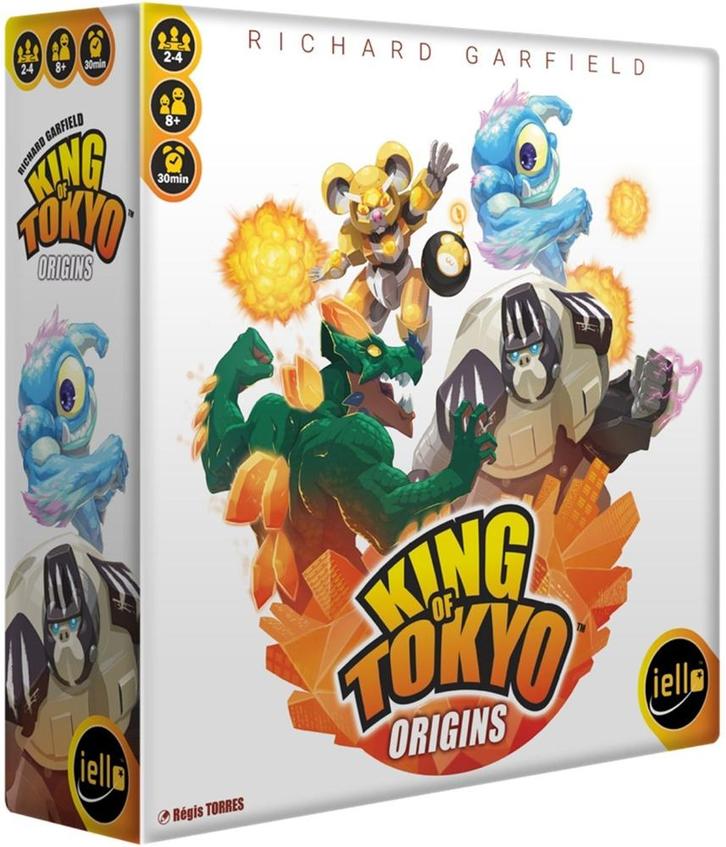 King of Tokyo - Origins (NL versie) | White Goblin Games -, Hobby en Vrije tijd, Gezelschapsspellen | Bordspellen, Nieuw, Verzenden