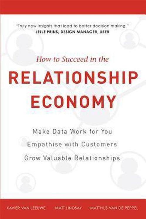How to Suceed in the Relationship Economy 9781599326498, Boeken, Taal | Engels, Gelezen, Verzenden
