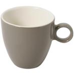 Koffiekopjes | APPLE | Porselein | Lichtgrijs | 19cl | 12, Verzenden, Nieuw in verpakking