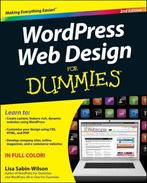 Wordpress Web Design For Dummies, Boeken, Ophalen of Verzenden, Nieuw