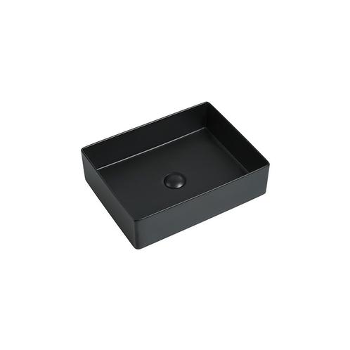 Wastafel Vincenza 47x36x13cm mat zwart, Doe-het-zelf en Verbouw, Sanitair, Verzenden