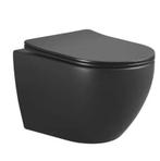 Wandcloset Nibiru Rimless met Softclose Zitting 48 cm Mat, Ophalen of Verzenden, Nieuw, Overige typen