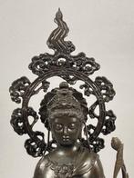 Bronze statue of Sei-Kannon () - Pop Koun Takamura, Antiek en Kunst, Antiek | Overige Antiek