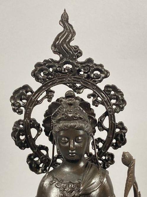 Bronze statue of Sei-Kannon () - Pop Koun Takamura, Antiek en Kunst, Antiek | Overige Antiek