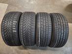 225/55/16 95H Continental/Bridgestone 7,2/6,4mm Profiel, Ophalen, Gebruikt, 16 inch, Winterbanden