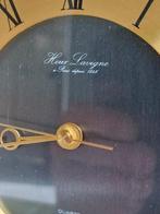 Tafelklok - Hour Lavigne - verguld messing, glas - 1960-1970, Antiek en Kunst, Antiek | Klokken