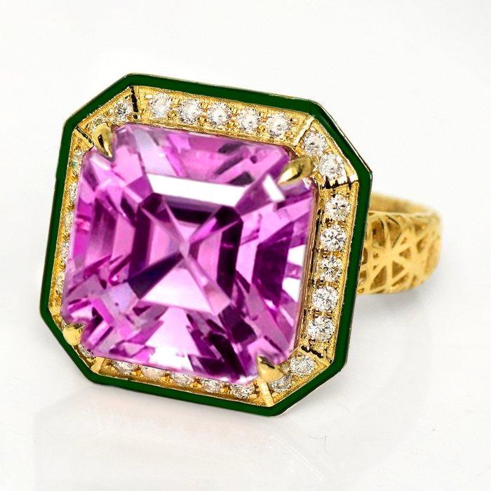 Zonder Minimumprijs - Ring - 14 karaat Geel goud, IGI 13,12, Sieraden, Tassen en Uiterlijk, Ringen