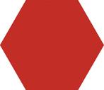 Codicer Hex25 Basic hexagon vloertegel 25x22 Rojo, Nieuw, Ophalen of Verzenden
