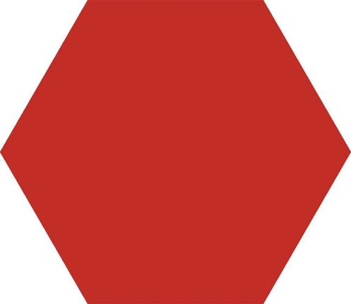 Codicer Hex25 Basic hexagon vloertegel 25x22 Rojo, Doe-het-zelf en Verbouw, Tegels, Ophalen of Verzenden