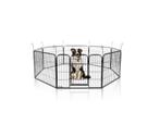MaxxPet Hondenren - Puppyren met 8 Kennelpanelen - Staal..., Verzenden, Nieuw