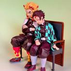 Tanjiro Kamado en Kyojuro Rengoku Figure, Verzamelen, Poppetjes en Figuurtjes, Verzenden, Nieuw