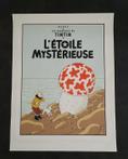 Tintin - Sérigraphie Escale - Létoile Mystérieuse (60x80cm)