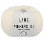 Lang Yarns Merino 150 - 94 ecru - Merinowol Garen, Hobby en Vrije tijd, Breien en Haken, Ophalen of Verzenden, Nieuw
