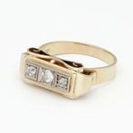Ring - 14 karaat Geel goud Diamant (Natuurlijk), Sieraden, Tassen en Uiterlijk, Nieuw