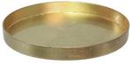 Onderbord Dienblad Rond Goud 27 cm, Ophalen of Verzenden, Nieuw