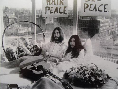 Keystone Agency - John Lennon and Yoko Ono, Antiek en Kunst, Kunst | Schilderijen | Modern