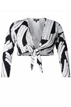 COLLETTA bolero zwart wit travel Maat:, Kleding | Dames, Verzenden, Nieuw, Overige kleuren