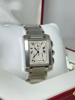 Cartier - Tank Francais Chronoflex - 2303 - Unisex -, Nieuw