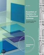 Essentials of Statistics for the Behavioral Sciences,, Gelezen, Frederick J. Gravetter, Larry B. Wallnau, Verzenden