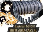 Spacers 15mm Alfa Fiat 500 5950 695 4x98 58,1, Ophalen of Verzenden
