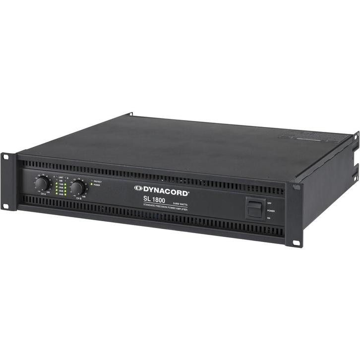 Dynacord SL 1800 klasse H-versterker 2x 900W @ 4 Ohm, Auto diversen, Autospeakers, Verzenden