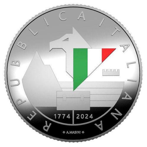 Italië 5 Euro Guardia di Finanza 2024, Postzegels en Munten, Munten | Europa | Euromunten, Verzenden