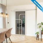 Stalen Schuifdeur met koofsysteem Wit 4 Vlaks rond Maatwerk, Nieuw, Metaal