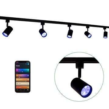 Smart Railsysteem 1-fase | Zwart | 3 Meter | HUE compatible beschikbaar voor biedingen