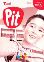 Pit Antwoorden Taal Maat blok 4 groep 5, Verzenden, Nieuw