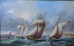George Alexander Napier (1828-1869) - Boats off the coast