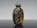 Snuiftabak-fles - jade - Qing dynastie 1644-1908, Antiek en Kunst