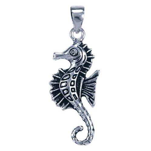 Zilveren Zeepaardje ketting hanger, Sieraden, Tassen en Uiterlijk, Kettinghangers, Verzenden