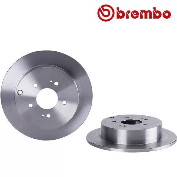 BREMBO Remschijf MITSUBISHI GRANDIS 2.0 DI-D achterzijde, Auto-onderdelen, Ophanging en Onderstel, Nieuw, Verzenden