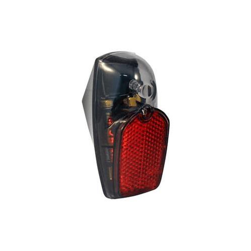 Union LED achterlicht. spatwaterdicht, RVS, smoke glas. incl, Fietsen en Brommers, Fietsaccessoires | Fietsverlichting, Nieuw