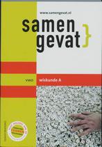 Samengevat Schematisch overzicht van de examenstof VWO, Verzenden, Zo goed als nieuw, F.C. Luijbe