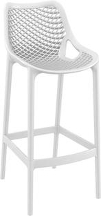 Barkruk Buiten - 75 cm - Air - Wit - Siesta, Huis en Inrichting, Barkrukken, Verzenden, Nieuw